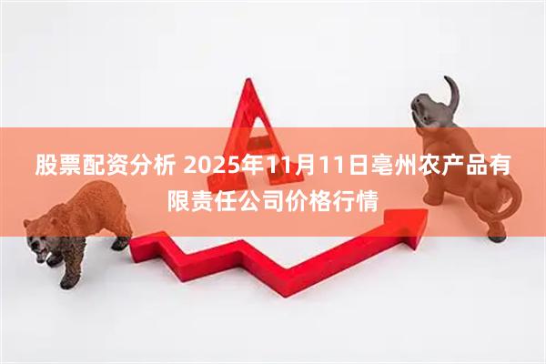 股票配资分析 2025年11月11日亳州农产品有限责任公司价格行情